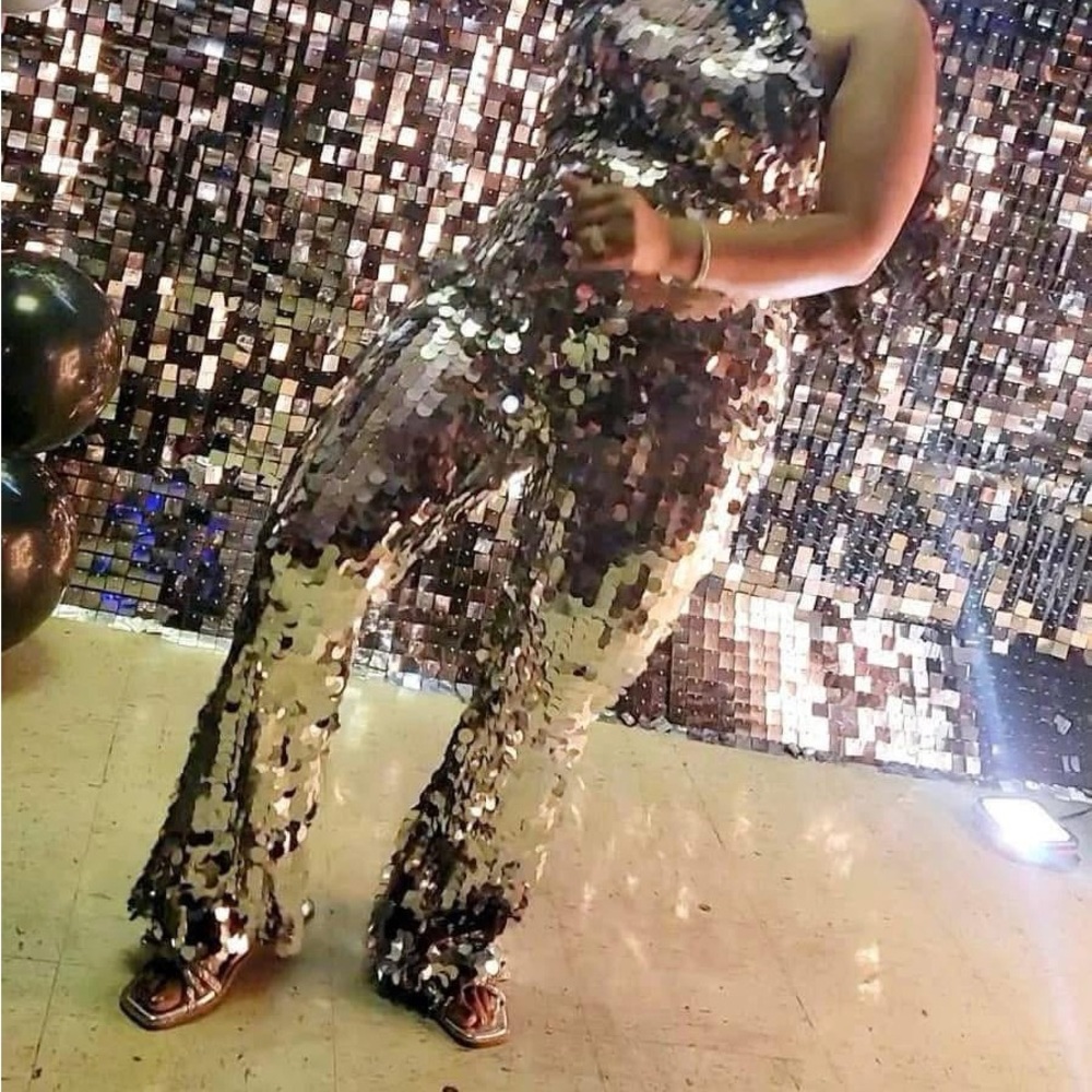 Fashion Nova Large altered jumpsuit